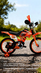 Ride & Spin Co. | 12"/16" Off-Road Motorcycle-Style Kids Bike | From $235.99