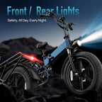 T5 750W 48V13Ah 20” Folding Fat Tire E-Bike