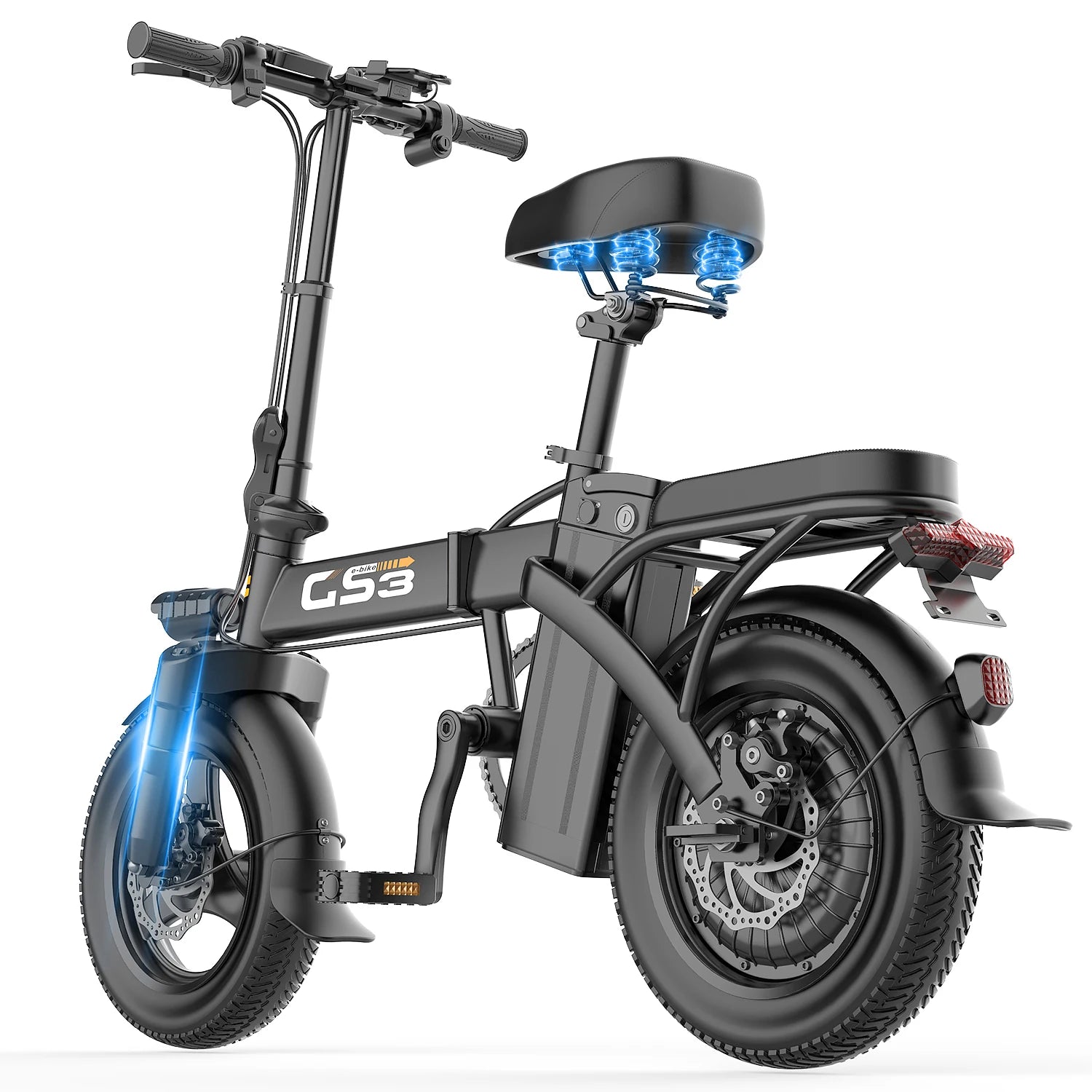 UPlee GS5 750W 48V15Ah Folding E-Bike