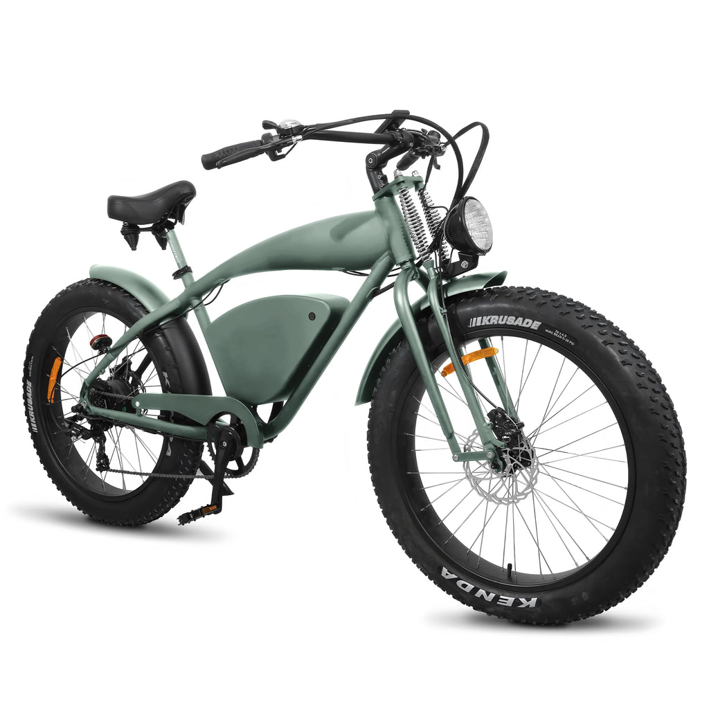 Xtion 48V 37MPH Dual Suspension Fat Tire E-Bike