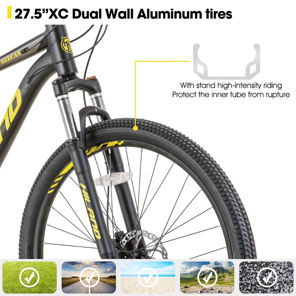 HILAND 27.5” 21-Speed Aluminum MTB